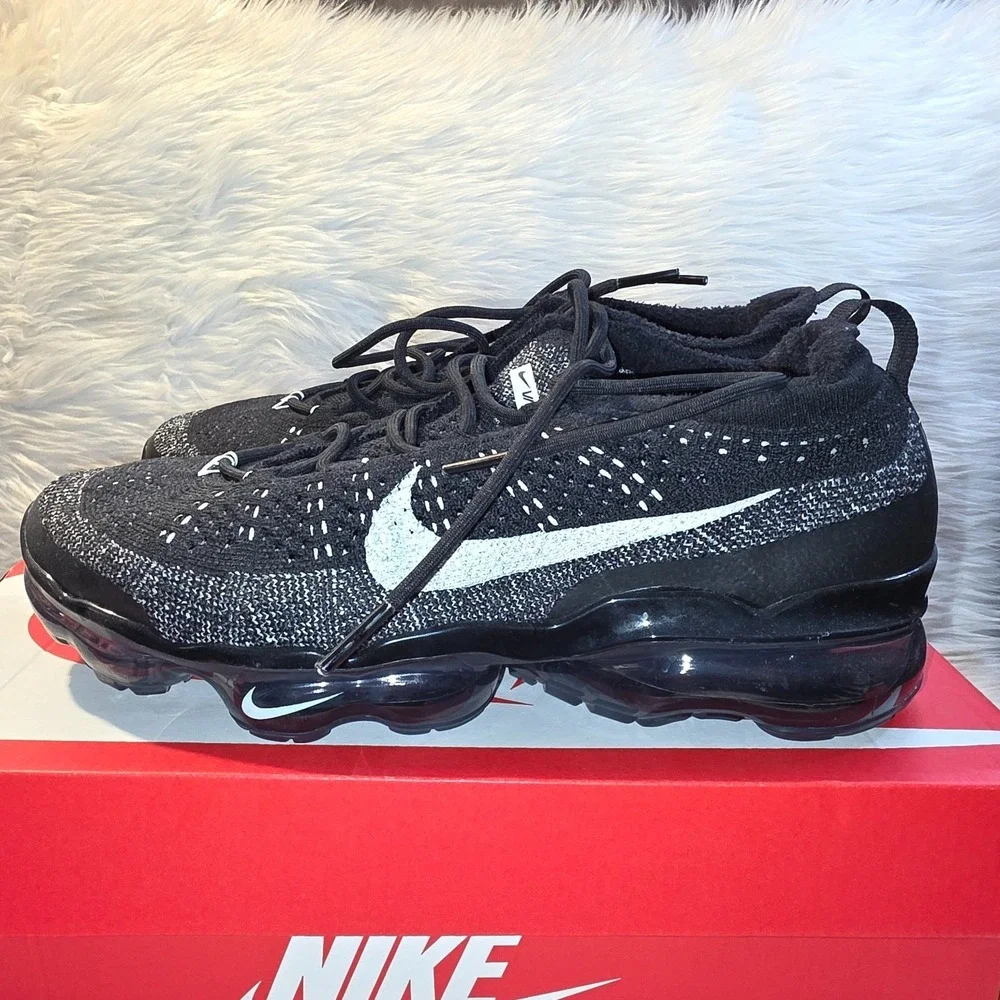 Men's Shoes Size 8.5/Women's 10 Nike Air VaporMax 2023 FK Black White DV1678-001